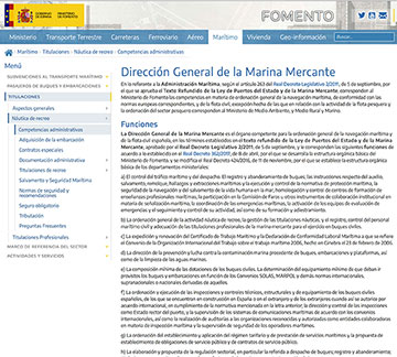 Dirección General Marina Mercante